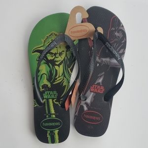 Havaianas X Star Wars Collab Flip Flops Size 13